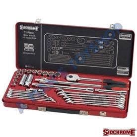 SOCKET & SPANNER SET METRIC 31 PIECE