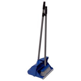 DUST PAN & BROOM LONG HANDLED TILT SET