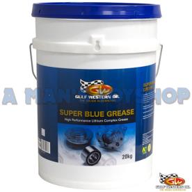GREASE PAIL SUPER BLUE GREASE 20KG DRUM