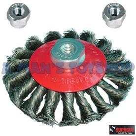 WIRE TWIST BEVEL BRUSH 100MM 14X2MM