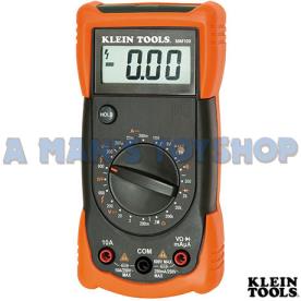 MULTIMETER 1000 VOLT AC/DC 10 A BATTERY