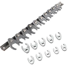 CROWSFOOT SOCKET SET 10PCE 10-22MM 3/8D