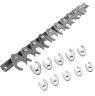 CROWSFOOT SOCKET SET 10PCE 10-22MM 3/8D