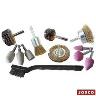BRUSH DRILL KIT 12 PIECE 6MM ARBOR
