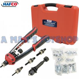 NUT & BLIND RIVETER SET TO 6.4MM -M10