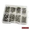 STAINLESS STEEL HEX NUTS & WASHER 270PCE