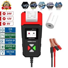 BATTERY ANALYSER TESTER WITH PRINTER
