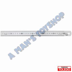 RULE STEEL 1000MM LONG ONE SIDE METRIC