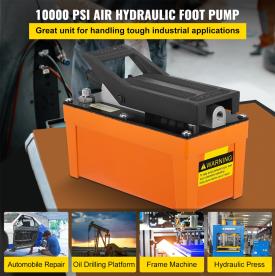 AIR HYDRAULIC AIR FOOT PUMP 6.8 LITRE