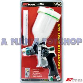 SPRAY GUN LARGE GRAVITY FEED 600ML CUP