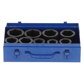 IMPACT 1"DRIVE SOCKET SET METRIC 9 PIECE