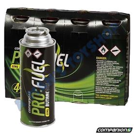 BUTANE GAS CAN 220G 4 PACK PUSH FITTING