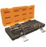 SOCKET SET 40PC 1/4" METRIC & SAE & 90T