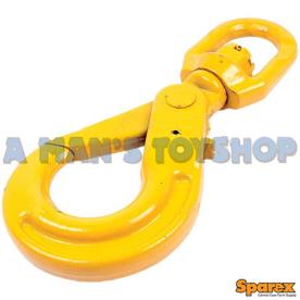 SWIVEL LIFT HOOK 7/8MM 2 TONS SELF LOCK