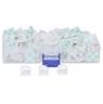 ADHESIVE PLASTIC CABLE CLIPS 18X14MM