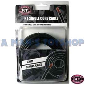 CABLE SINGLE CORE BLACK 6MM X 30 METRE