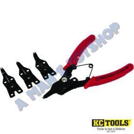 CIRCLIP PLIER SET 8 WAY 10-50MM CAP