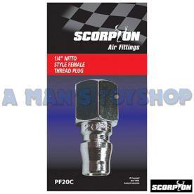 NITTO ADAPTORS FEMALE 1/4 THREAD