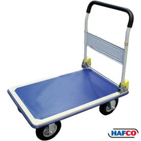 NLA PLATFORM TROLLEY 300KG PNEUMATIC WHE