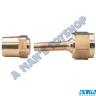 OXY 5MM HOSE FITTING RIGHT HAND HOSE END