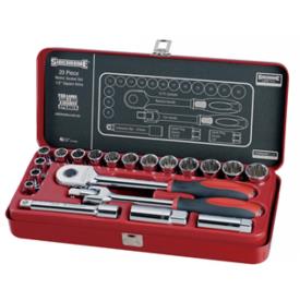SOCKET SET 20 PIECE METRIC 1/2 DRIVE