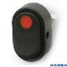 ROCKER SWITCH ON/OFF 3 PIN OVAL 12MM