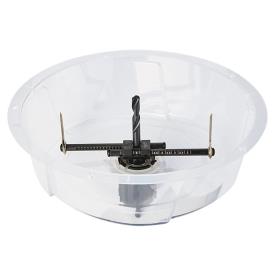 METRIC ADJUSTABLE HOLE CUTTER AND SHIELD