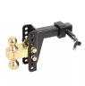 ADJUSTABLE DROP TRAILER HITCH 2" BALL
