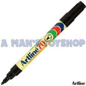 PERMANENT MARKER 1.5MM BULLET BLACK