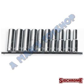SOCKET SET 3/8 DRIVE DEEP METRIC