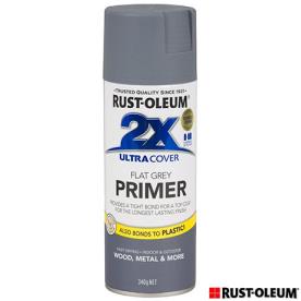 ULTRA COVER PRIMER FLAT GREY 340GM SPRAY