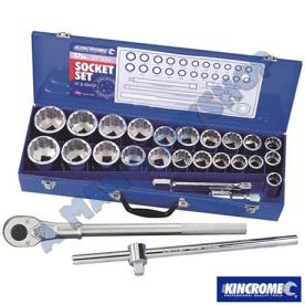 SOCKET SET 3/4 DRIVE 26 PIECE METRIC AF