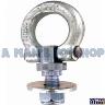 TIE DOWN RING M16 STUD MOUNT ZINC PLATE