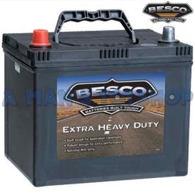 BATTERY 12V BESCO 530CCA M/FREE 237MM