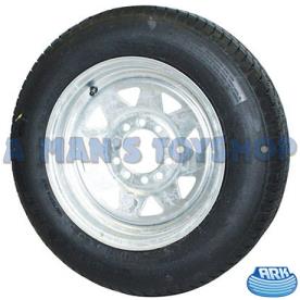 WHEEL & TYRE ASSY 14" FORD/HT GAL RIM