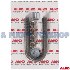 U BOLT KIT SUIT 39MM ROUND AXLE PER SIDE