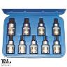 SOCKET SET RIBE 9 PCE 1/2DR M5-M14