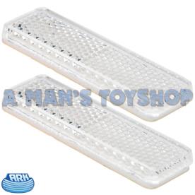 REFLECTOR SET CLEAR SIZE 22MM X 85MM