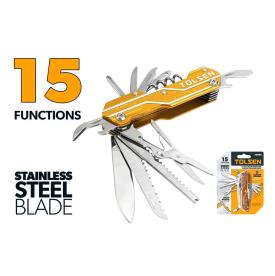 FOLDING POCKET KNIFE 15-IN-1 97X30X17MM