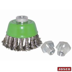STAINLESS STEEL 75MM MULTI THREAD BRUSH