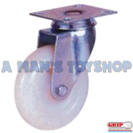 CASTOR NYLON 100MM PP CORE SWIVEL 145KG