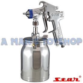 AIR SPRAY GUN 1.5MM NOZZLE 1LTR  STAR