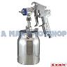 AIR SPRAY GUN 1.7MM NOZZLE 1 LITRE POT