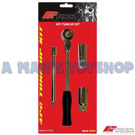 TUNE UP KIT 4PC SPARK SOCKET 3/8''DR+BAR