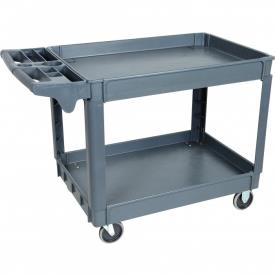 TROLLEY STOCK PICKER 2 SHELF HEAVY DUTY