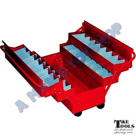 3 TIER CANTILEVER TOOLBOX SWIVEL CASTOR