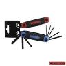 HEX KEY FOLDING SET AF & METRIC  2 PIECE