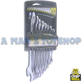 OPEN END SPANNER METRIC SET 8 PIECE