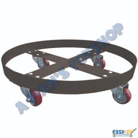 DRUM DOLLY TROLLEY BASE 225KG 205 LITRE