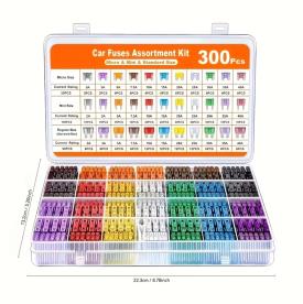 FUSE ASSORTMENT 300 PIECE MICRO-MINI-STD
